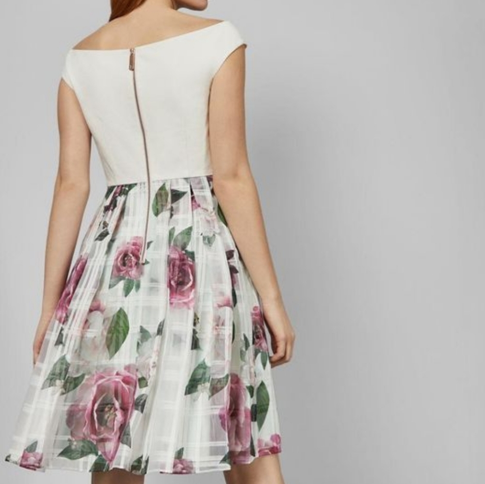 LAST 1🍒NWT🍒 TED BAKER BARDOT DRESS - Picture 6 of 15